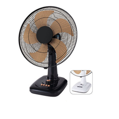 Supply 16 inch special sale table fan, plastic leaf