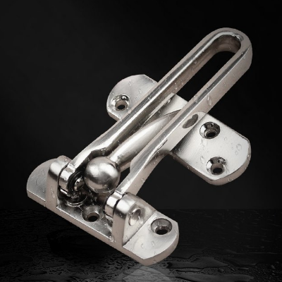 Security bolt for anti-theft chain door, stainless steel door bolt, hotel hardware